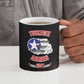 Tuskegee Red Tails Airmen WWII Tribute Ceramic Mug 332nd Fighter Group - Black