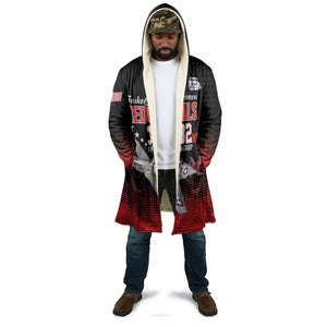 Tuskegee Red Tails Airmen WWII Tribute Cloak 332nd Fighter Group - Black