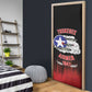 Tuskegee Red Tails Airmen WWII Tribute Door Cover 332nd Fighter Group - Black