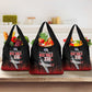 Tuskegee Red Tails Airmen WWII Tribute Grocery Bag 332nd Fighter Group - Black - African Pride