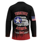 Tuskegee Red Tails Airmen WWII Tribute Hockey Jersey 332nd Fighter Group - Black