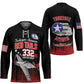 Tuskegee Red Tails Airmen WWII Tribute Hockey Jersey 332nd Fighter Group - Black