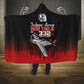 Tuskegee Red Tails Airmen WWII Tribute Hooded Blanket 332nd Fighter Group - Black - African Pride