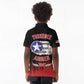 Tuskegee Red Tails Airmen WWII Tribute Kid Polo Shirt 332nd Fighter Group - Black - African Pride