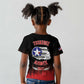 Tuskegee Red Tails Airmen WWII Tribute Kid T shirt 332nd Fighter Group - Black - African Pride