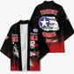 Tuskegee Red Tails Airmen WWII Tribute Kimono 332nd Fighter Group - Black