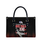 Tuskegee Red Tails Airmen WWII Tribute Leather Bag 332nd Fighter Group - Black