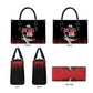 Tuskegee Red Tails Airmen WWII Tribute Leather Bag 332nd Fighter Group - Black