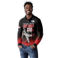 Tuskegee Red Tails Airmen WWII Tribute Long Sleeve Polo Shirt 332nd Fighter Group - Black - African Pride