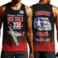 Tuskegee Red Tails Airmen WWII Tribute Men Tank Top 332nd Fighter Group - Black - African Pride