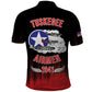 Tuskegee Red Tails Airmen WWII Tribute Polo Shirt 332nd Fighter Group - Black - African Pride