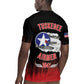 Tuskegee Red Tails Airmen WWII Tribute Rugby Jersey 332nd Fighter Group - Black - African Pride