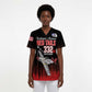 Tuskegee Red Tails Airmen WWII Tribute Scrub Top 332nd Fighter Group - Black - African Pride