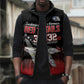 Tuskegee Red Tails Airmen WWII Tribute Sleeveless Puffer Jacket 332nd Fighter Group - Black