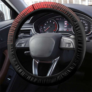 Tuskegee Red Tails Airmen WWII Tribute Steering Wheel Cover 332nd Fighter Group - Black - African Pride