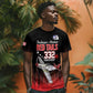 Tuskegee Red Tails Airmen WWII Tribute T shirt 332nd Fighter Group - Black - African Pride