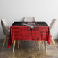 Tuskegee Red Tails Airmen WWII Tribute Tablecloth 332nd Fighter Group - Black - African Pride