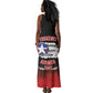 Tuskegee Red Tails Airmen WWII Tribute Tank Maxi Dress 332nd Fighter Group - Black - African Pride