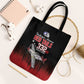 Tuskegee Red Tails Airmen WWII Tribute Tote Bag 332nd Fighter Group - Black