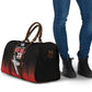 Tuskegee Red Tails Airmen WWII Tribute Travel Bag 332nd Fighter Group - Black