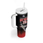 Tuskegee Red Tails Airmen WWII Tribute Tumbler With Handle 332nd Fighter Group - Black - African Pride