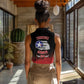Tuskegee Red Tails Airmen WWII Tribute Women Sleeveless Polo Shirt 332nd Fighter Group - Black - African Pride