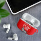 Tuskegee Red Tails Airmen WWII Tribute AirPods Case 332nd Fighter Group - Red