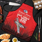Tuskegee Red Tails Airmen WWII Tribute Apron 332nd Fighter Group - Red