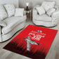 Tuskegee Red Tails Airmen WWII Tribute Area Rug 332nd Fighter Group - Red - African Pride