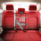 Tuskegee Red Tails Airmen WWII Tribute Back Car Seat Cover 332nd Fighter Group - Red - African Pride