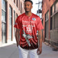 Tuskegee Red Tails Airmen WWII Tribute Baseball Jersey 332nd Fighter Group - Red - African Pride