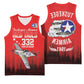 Tuskegee Red Tails Airmen WWII Tribute Basketball Jersey 332nd Fighter Group - Red - African Pride