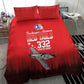 Tuskegee Red Tails Airmen WWII Tribute Bedding Set 332nd Fighter Group - Red - African Pride