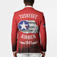 Tuskegee Red Tails Airmen WWII Tribute Blazer 332nd Fighter Group - Red