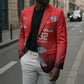 Tuskegee Red Tails Airmen WWII Tribute Blazer 332nd Fighter Group - Red