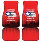 Tuskegee Red Tails Airmen WWII Tribute Car Mats 332nd Fighter Group - Red - African Pride