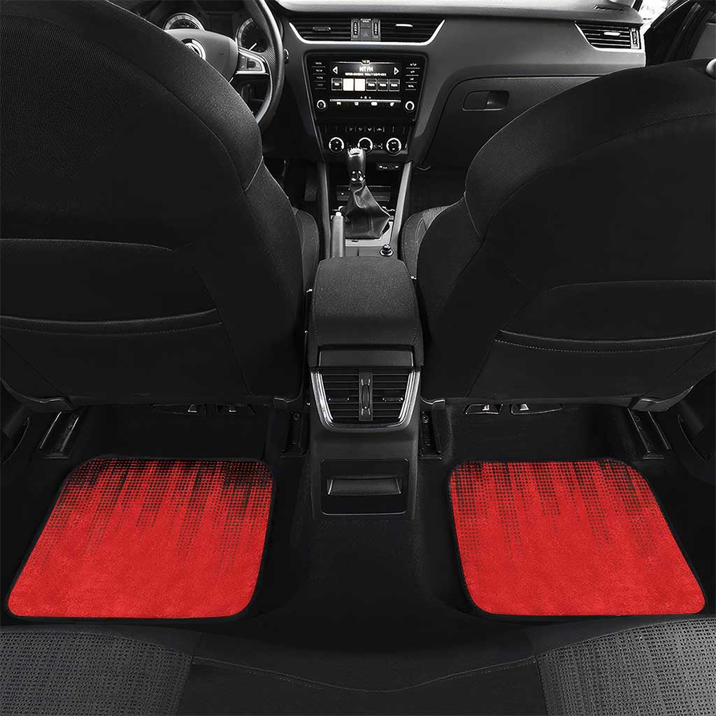 Tuskegee Red Tails Airmen WWII Tribute Car Mats 332nd Fighter Group - Red - African Pride