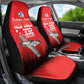 Tuskegee Red Tails Airmen WWII Tribute Car Seat Cover 332nd Fighter Group - Red - African Pride