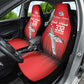Tuskegee Red Tails Airmen WWII Tribute Car Seat Cover 332nd Fighter Group - Red - African Pride