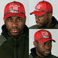 Tuskegee Red Tails Airmen WWII Tribute Classic Cap 332nd Fighter Group - Red - African Pride