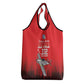Tuskegee Red Tails Airmen WWII Tribute Grocery Bag 332nd Fighter Group - Red - African Pride