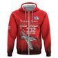 Tuskegee Red Tails Airmen WWII Tribute Hoodie 332nd Fighter Group - Red - African Pride