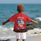 Tuskegee Red Tails Airmen WWII Tribute Kid Hawaiian Shirt 332nd Fighter Group - Red - African Pride