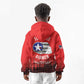 Tuskegee Red Tails Airmen WWII Tribute Kid Hoodie 332nd Fighter Group - Red - African Pride