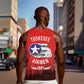 Tuskegee Red Tails Airmen WWII Tribute Men Tank Top 332nd Fighter Group - Red - African Pride
