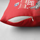 Tuskegee Red Tails Airmen WWII Tribute Pillow Cover 332nd Fighter Group - Red