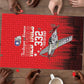 Tuskegee Red Tails Airmen WWII Tribute Puzzle 332nd Fighter Group - Red