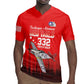 Tuskegee Red Tails Airmen WWII Tribute Rugby Jersey 332nd Fighter Group - Red - African Pride