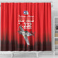 Tuskegee Red Tails Airmen WWII Tribute Shower Curtain 332nd Fighter Group - Red - African Pride