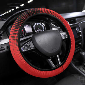 Tuskegee Red Tails Airmen WWII Tribute Steering Wheel Cover 332nd Fighter Group - Red - African Pride